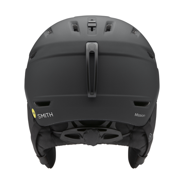 2024 Mission Matte Black Helmet Shop Online With Algonquin Outfitters   MatteBlack BACK 1.webp