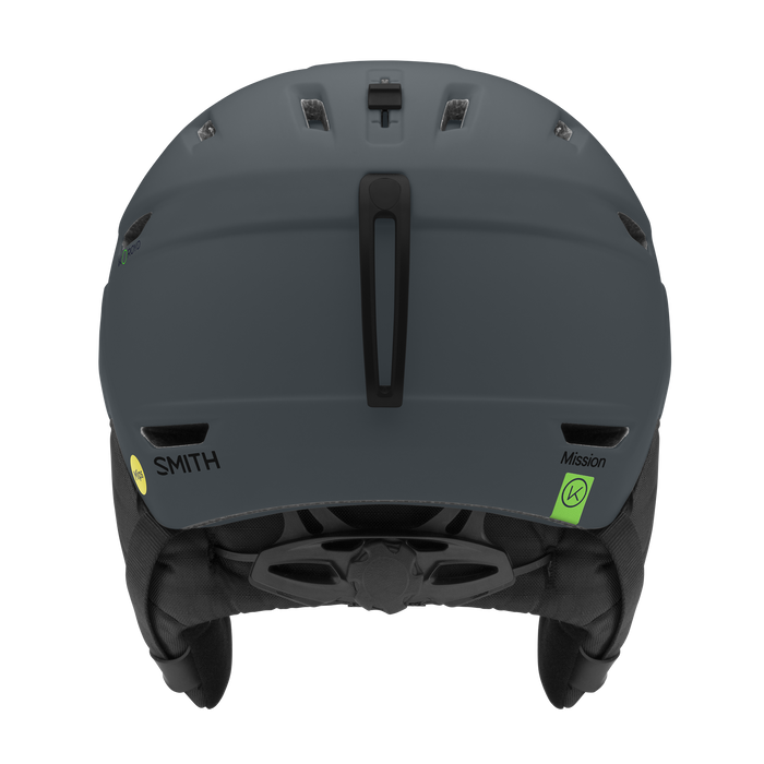 2024 Mission Matte Slate Helmet Shop Online With Algonquin Outfitters   Mission Mips Helmet MatteSlate BACK.webp