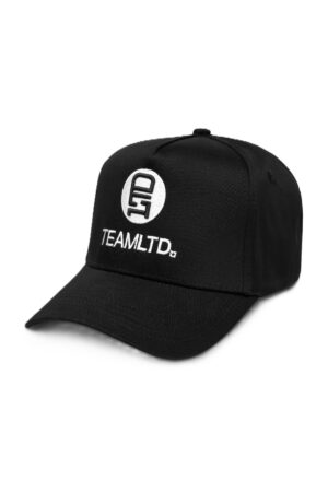 logo curved snapback cap