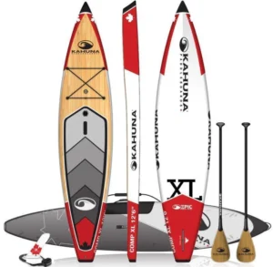 12' 6" comp bamboo xl paddleboard