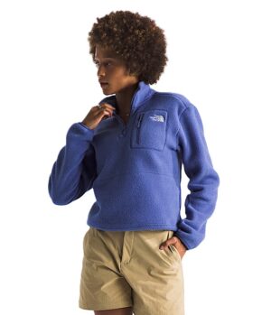 women's yumiori 1/4 zip fleece