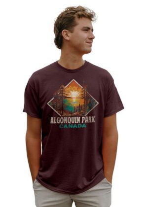 Algonquin Pines Canoe T-Shirt