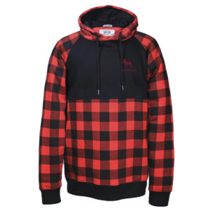 Algonquin Moose Plaid Hoodie